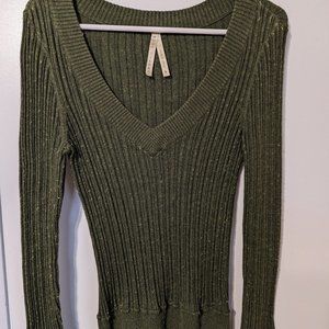 High Sierra Green Sweater Size Small